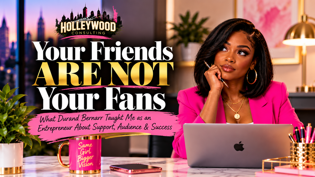 Your Friends Are Not Your Fans: What Durand Bernarr Taught Me as an Entrepreneur About Support, Audience & Success
