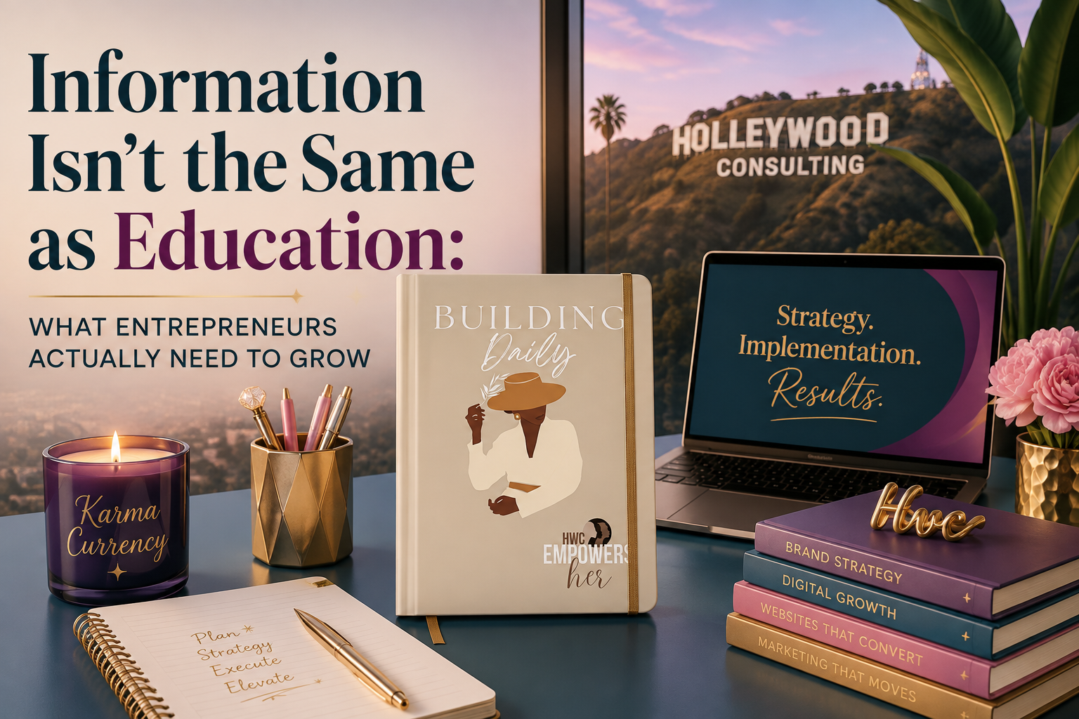 Information Isn't the Same as Education: What Entrepreneurs Actually Need to Grow