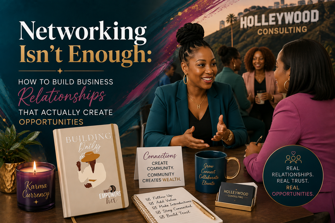 Networking Isn't Enough: How to Build Business Relationships That Actually Create Opportunities