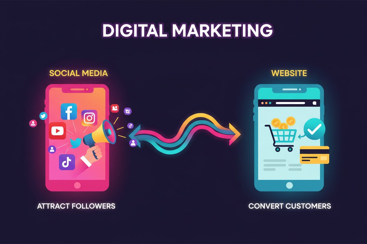 Website vs. Social Media: What Should Small Businesses Invest In First?