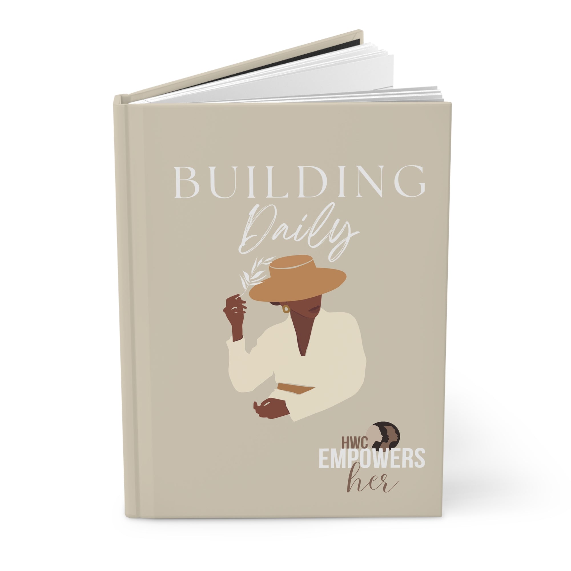 HWC EmpowersHer BUILDING Hardcover Journal Matte