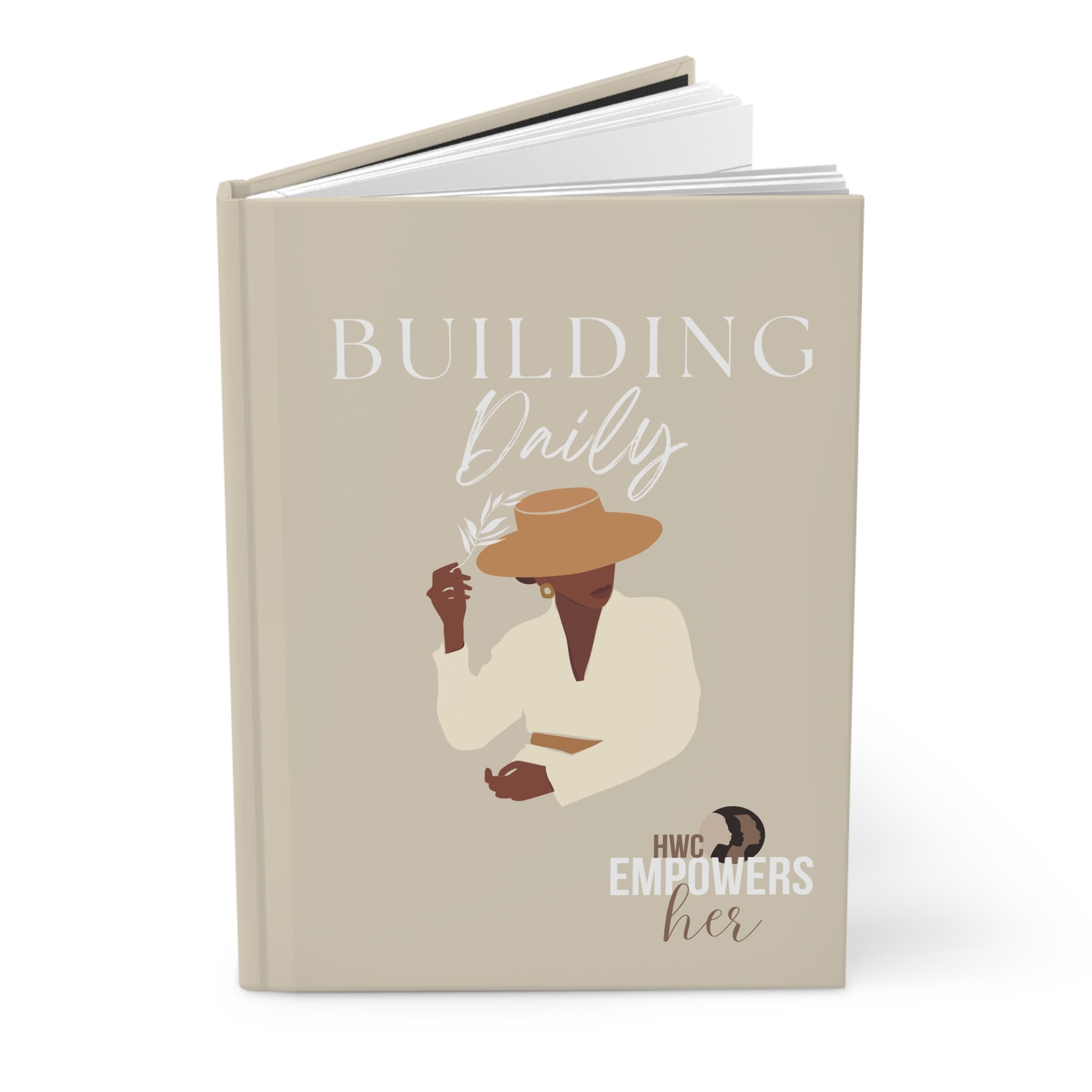 HWC EmpowersHer BUILDING Hardcover Journal Matte