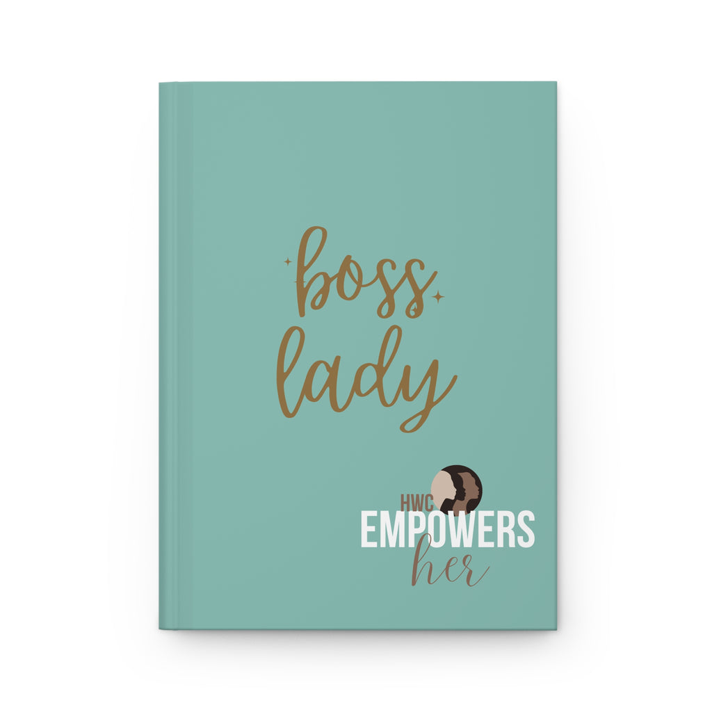HWC EmpowersHer BOSS LADY Hardcover Journal Matte