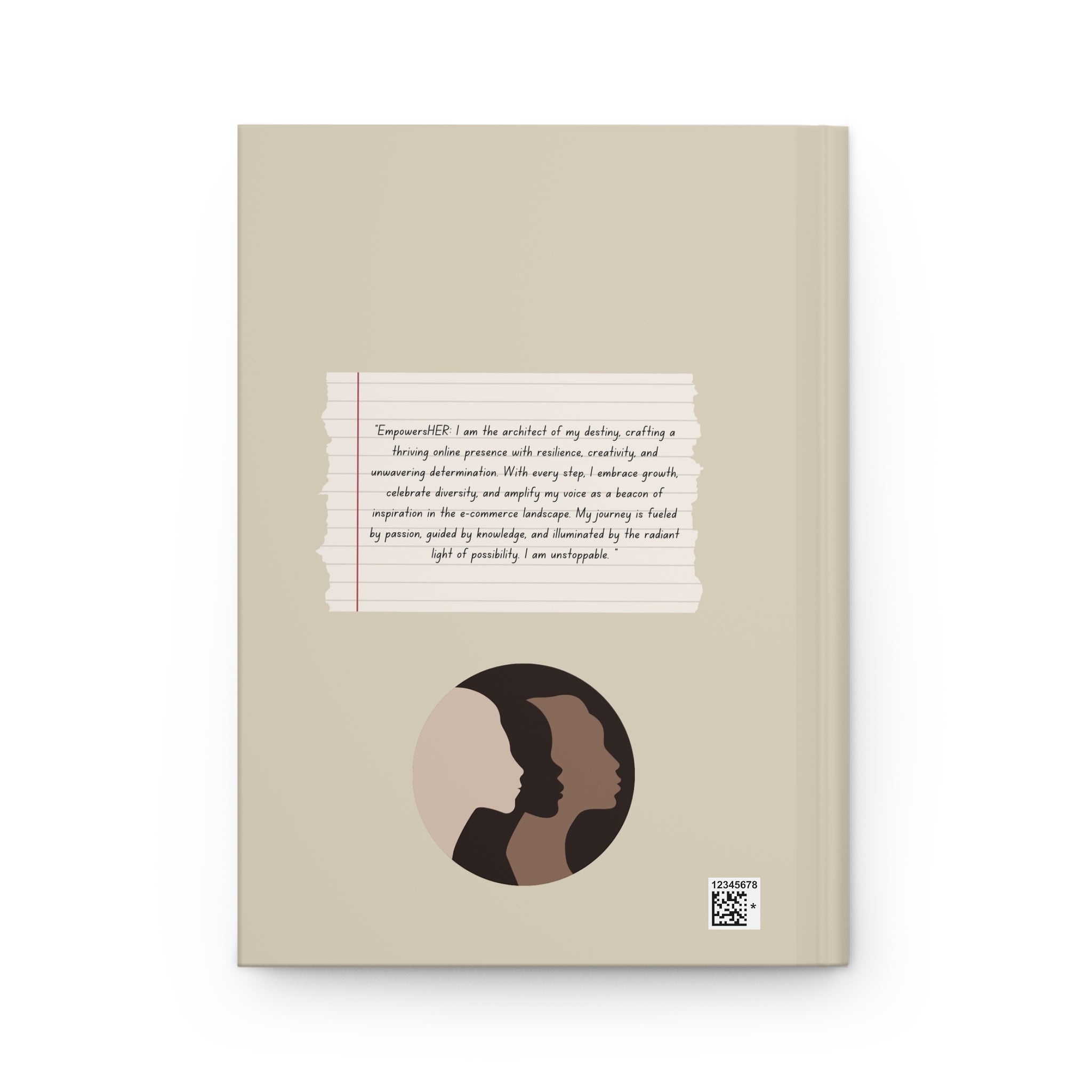 HWC EmpowersHer BUILDING Hardcover Journal Matte