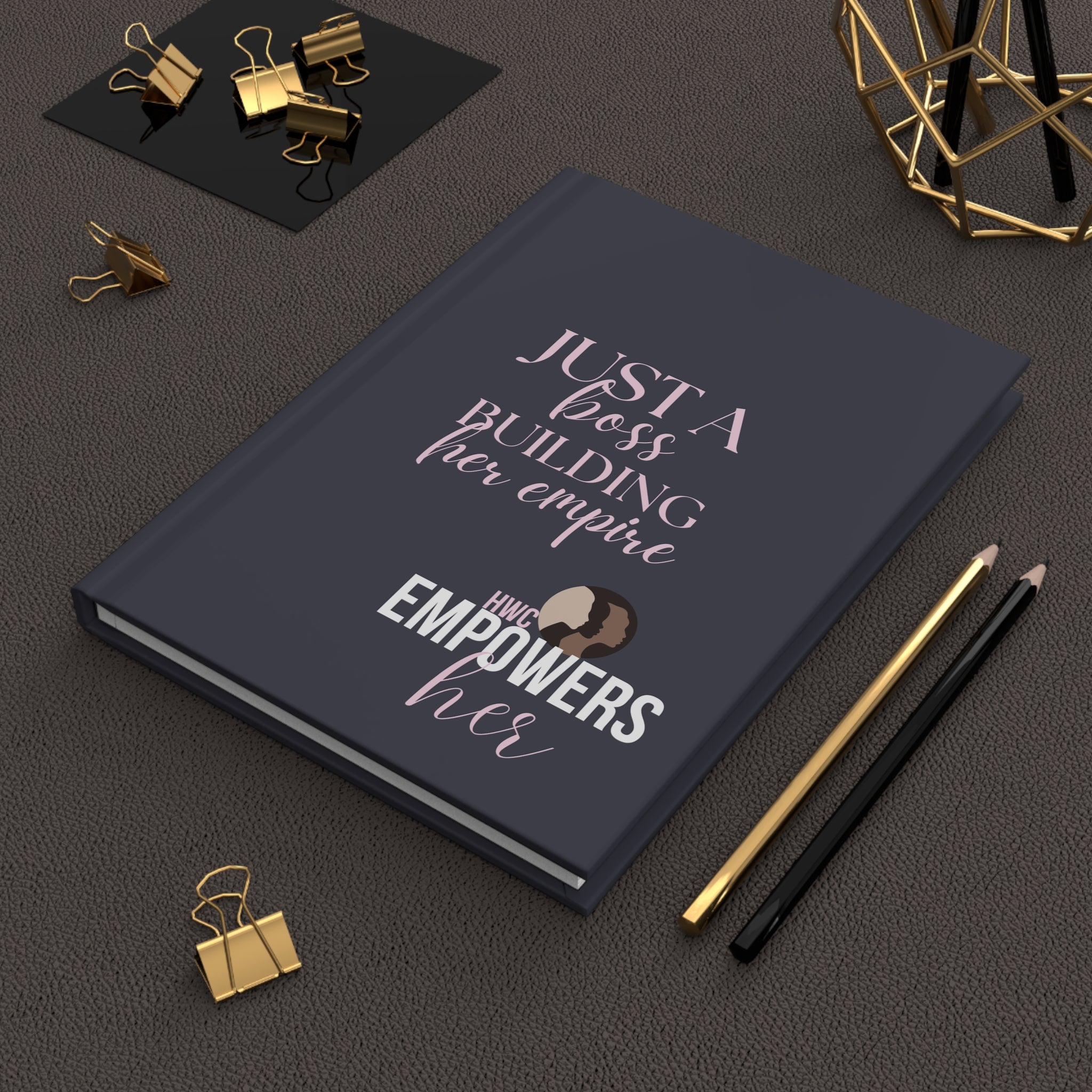 HWC Boss EmpowersHer Hardcover Journal (Matte)