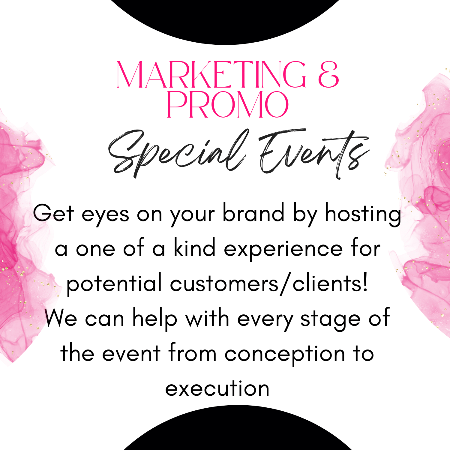 Special Events: Marketing & Promo