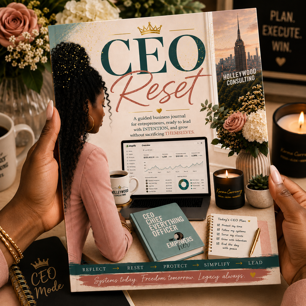 CEO Reset Workbook | Build Your Business With Intention