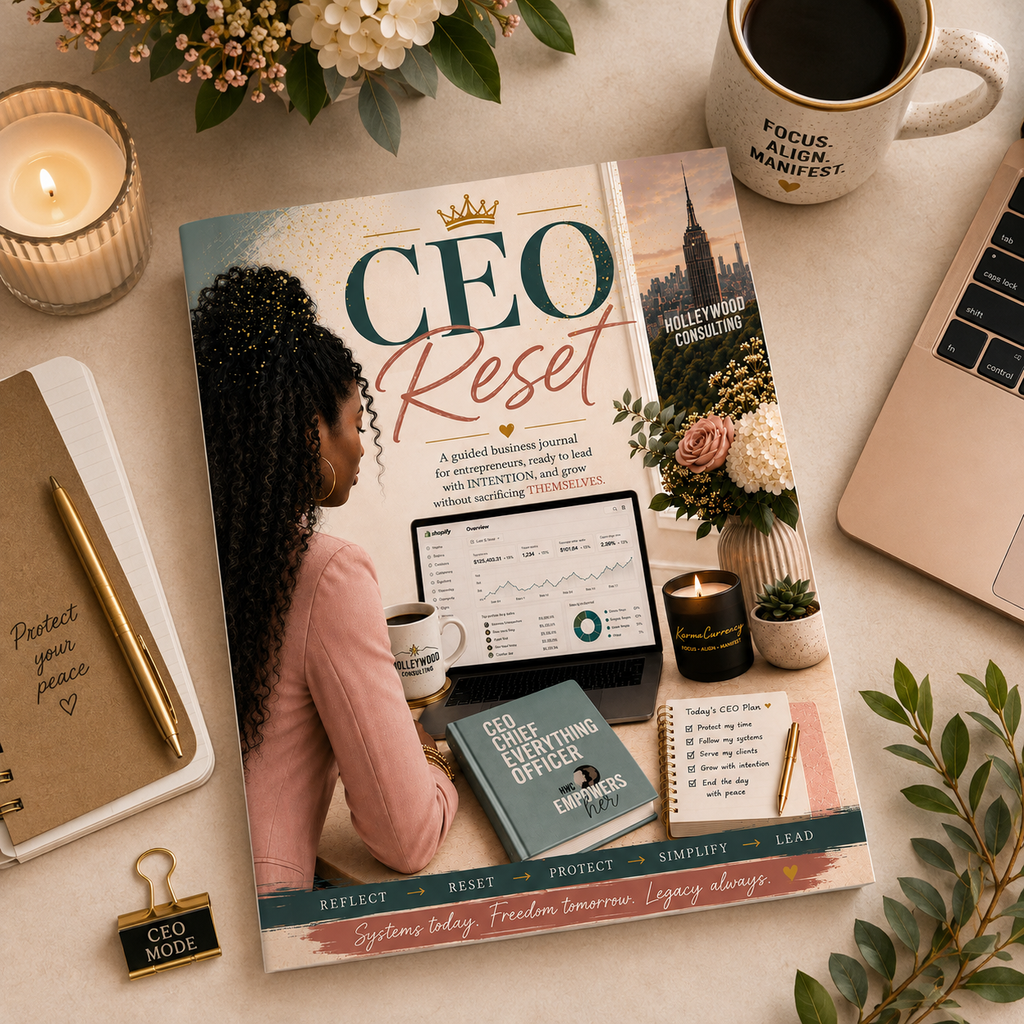 CEO Reset Workbook | Build Your Business With Intention