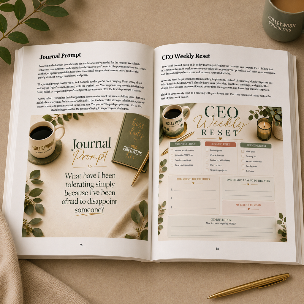 CEO Reset Workbook | Build Your Business With Intention