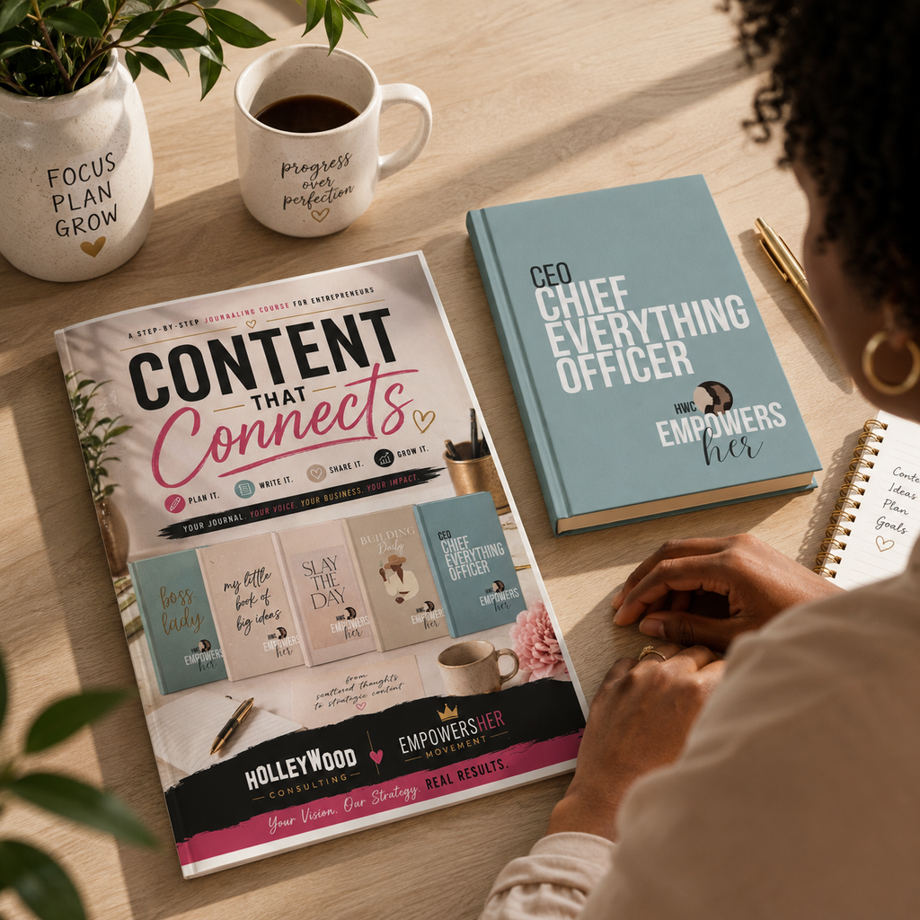 Content That Connects: A Step By Step Journaling Course for Entrepreneurs