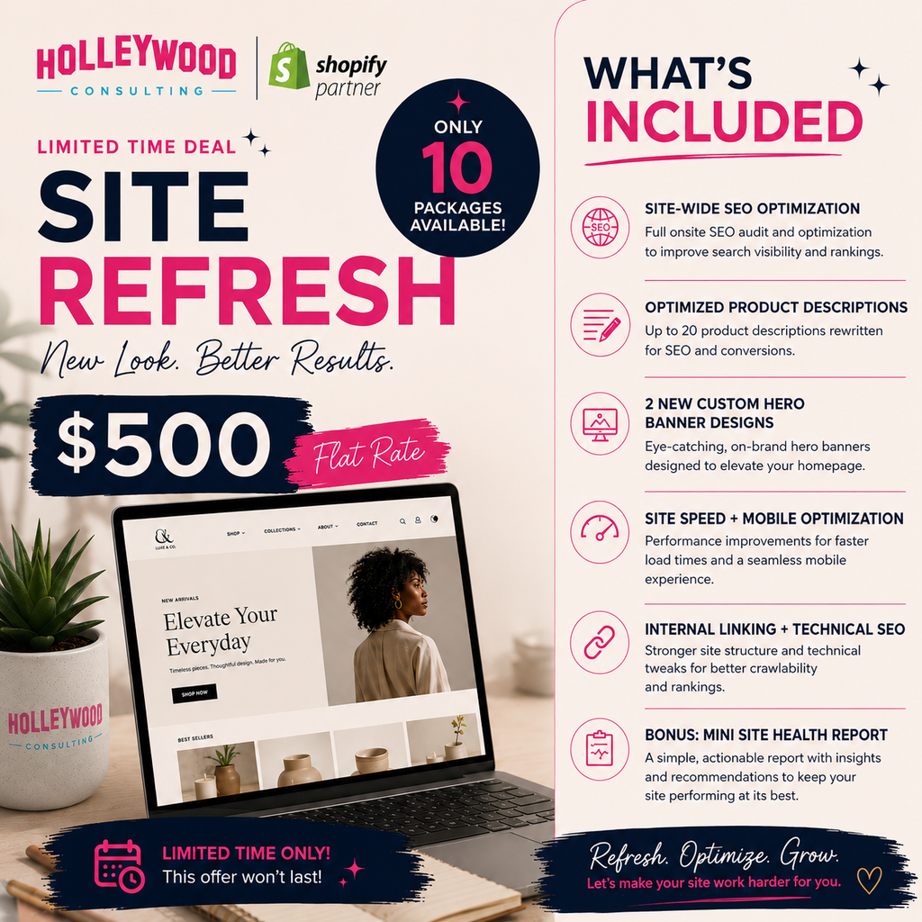 End of Summer Site Refresh