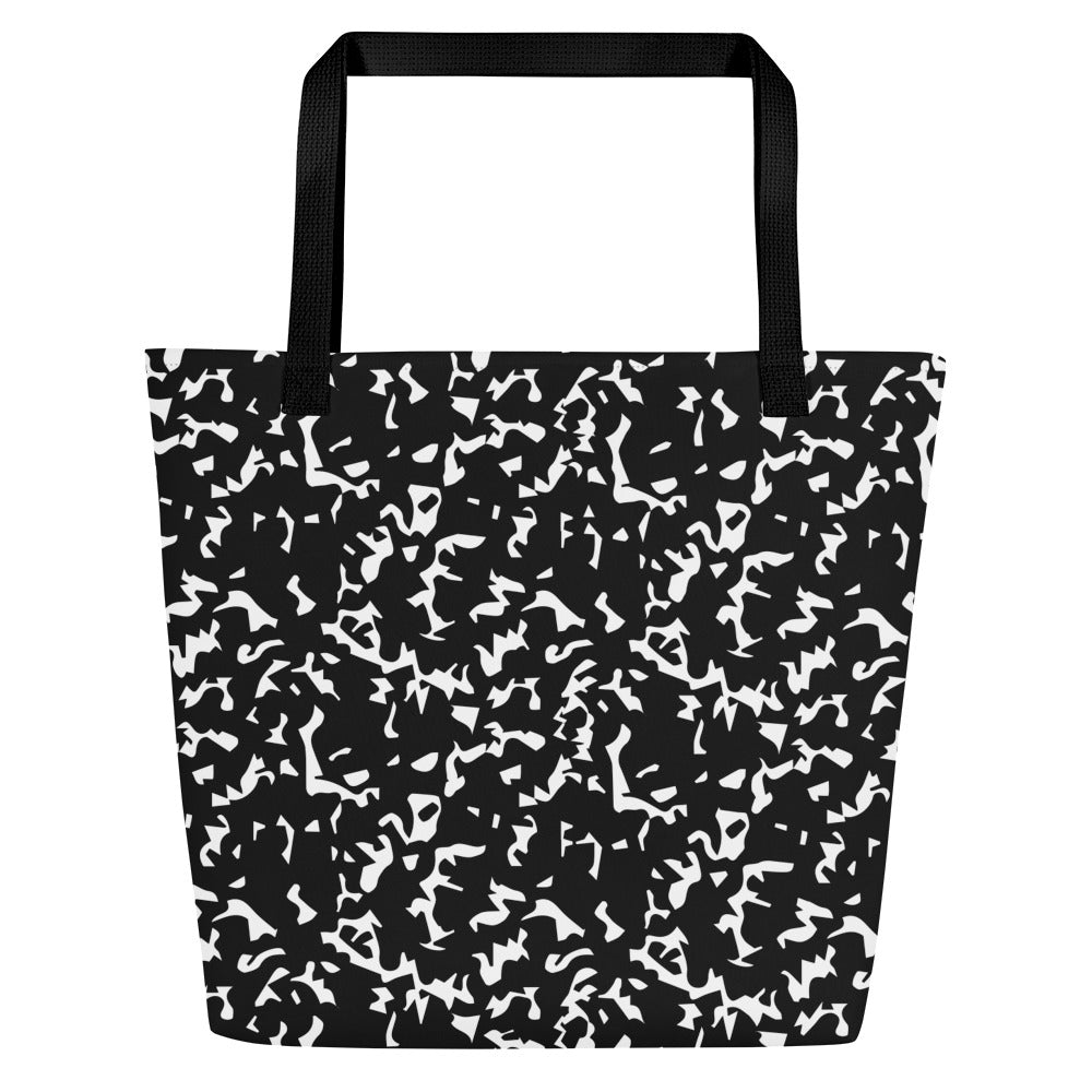 Notebook All-Over Print Large Tote Bag