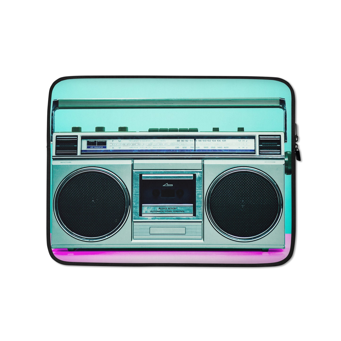 Boombox Retro Laptop Sleeve