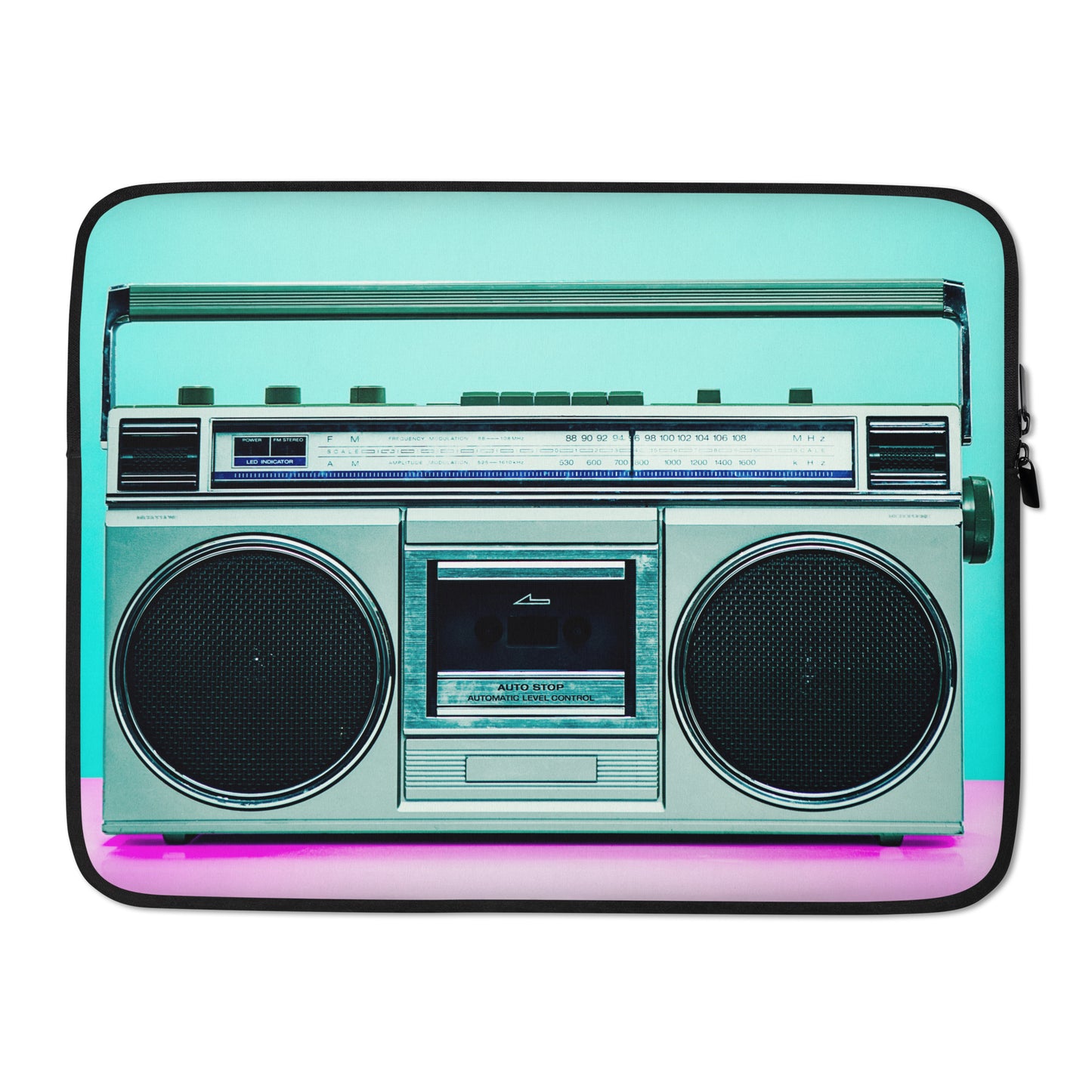 Boombox Retro Laptop Sleeve