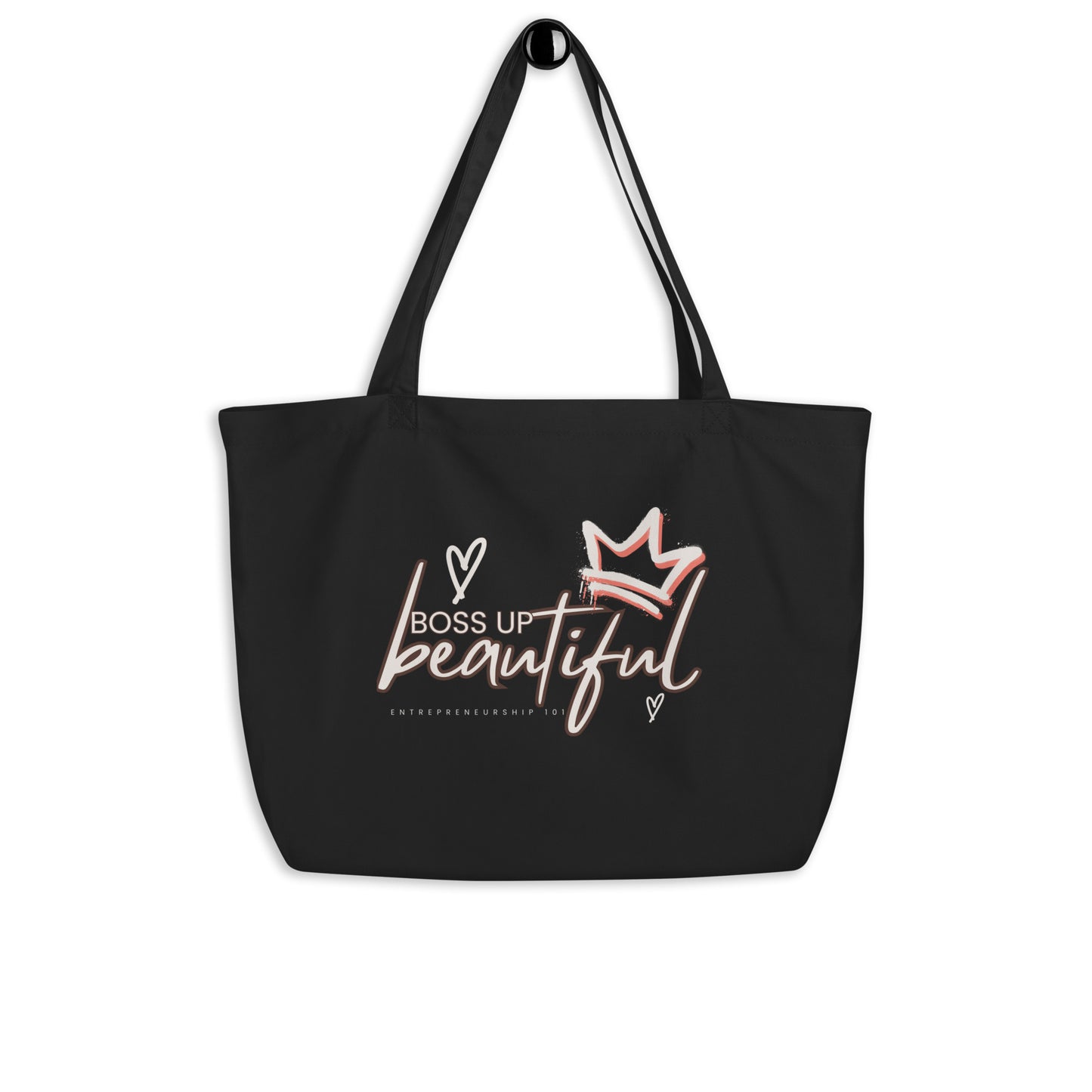 Boss Up: Large organic tote bag