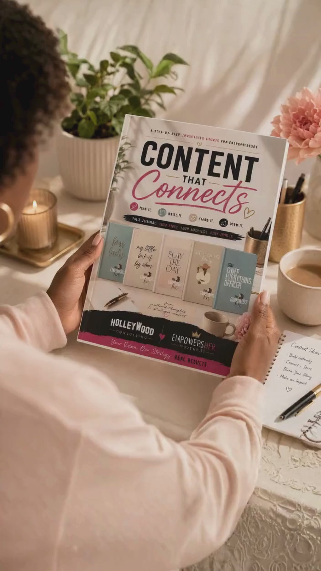 Content That Connects: A Step By Step Journaling Course for Entrepreneurs