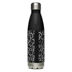 Composition Black Stainless steel water bottle