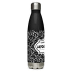 Composition Black Stainless steel water bottle