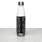 Composition Black Stainless steel water bottle