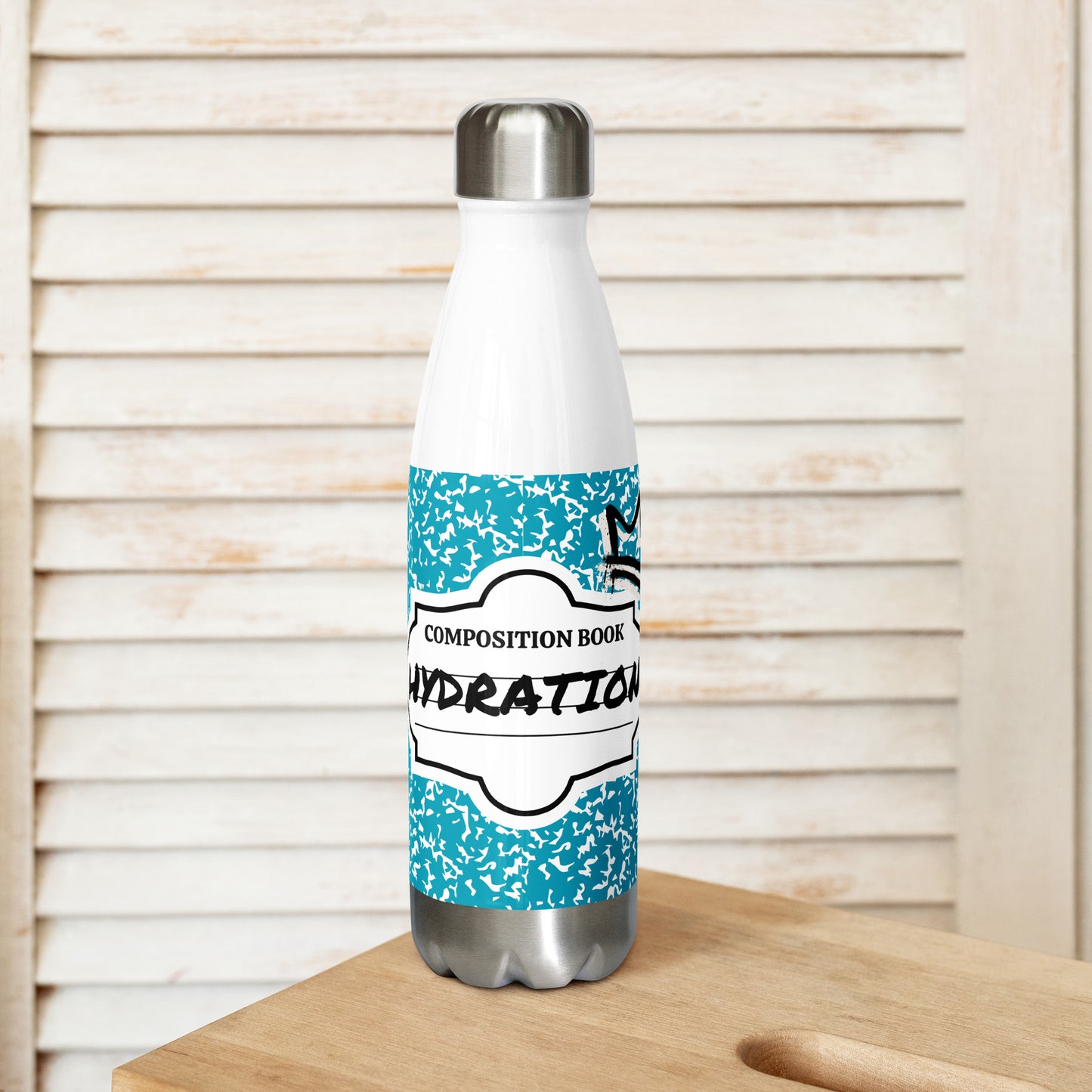 Composition HYDRATION Blue Stainless steel water bottle