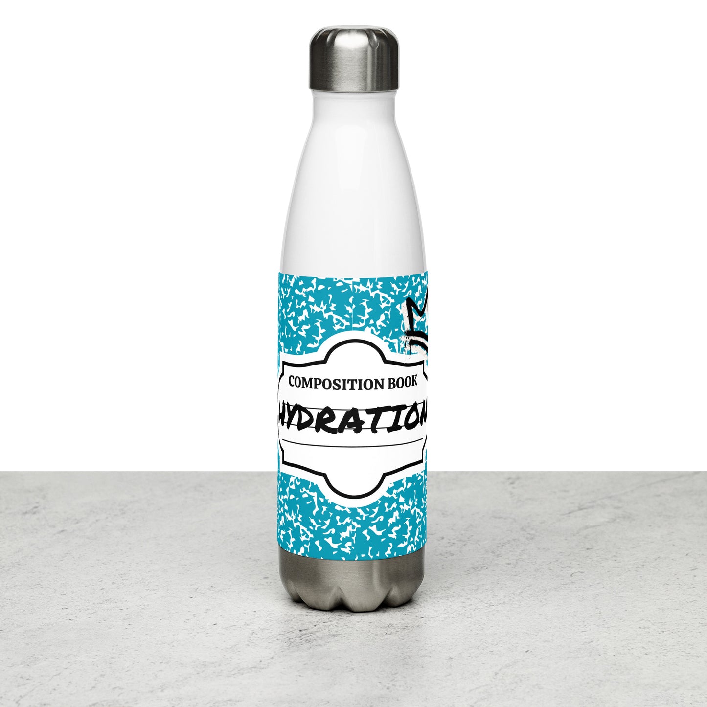 Composition HYDRATION Blue Stainless steel water bottle