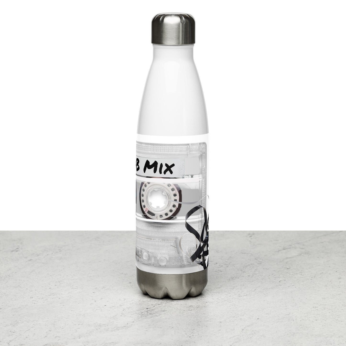 90'S R&B Mixtape Stainless steel water bottle