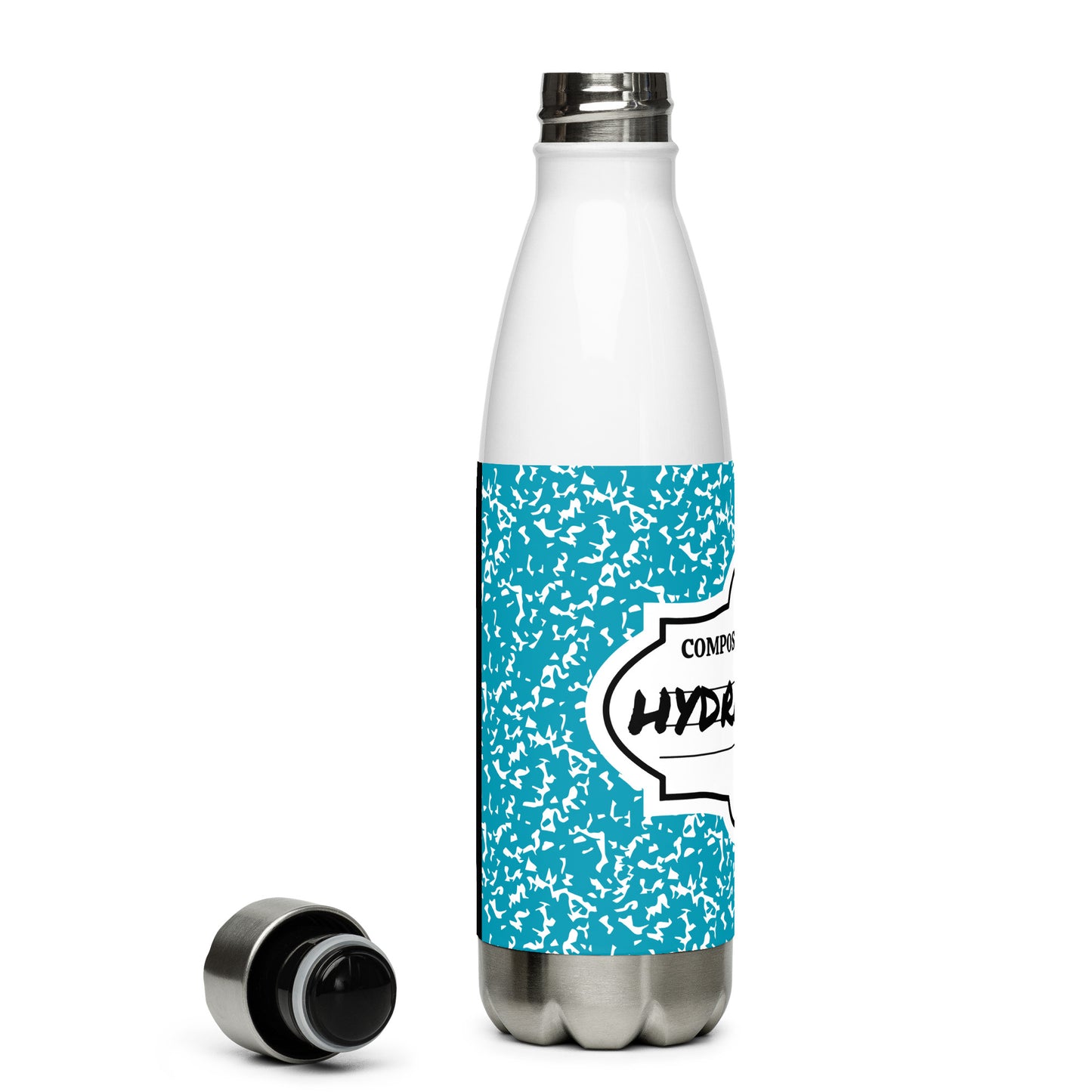 Composition HYDRATION Blue Stainless steel water bottle