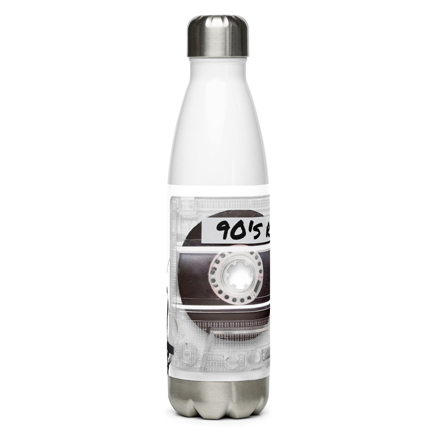 90'S R&B Mixtape Stainless steel water bottle