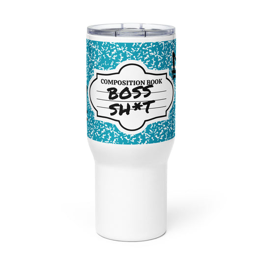 BOSS Composition Travel mug with a handle