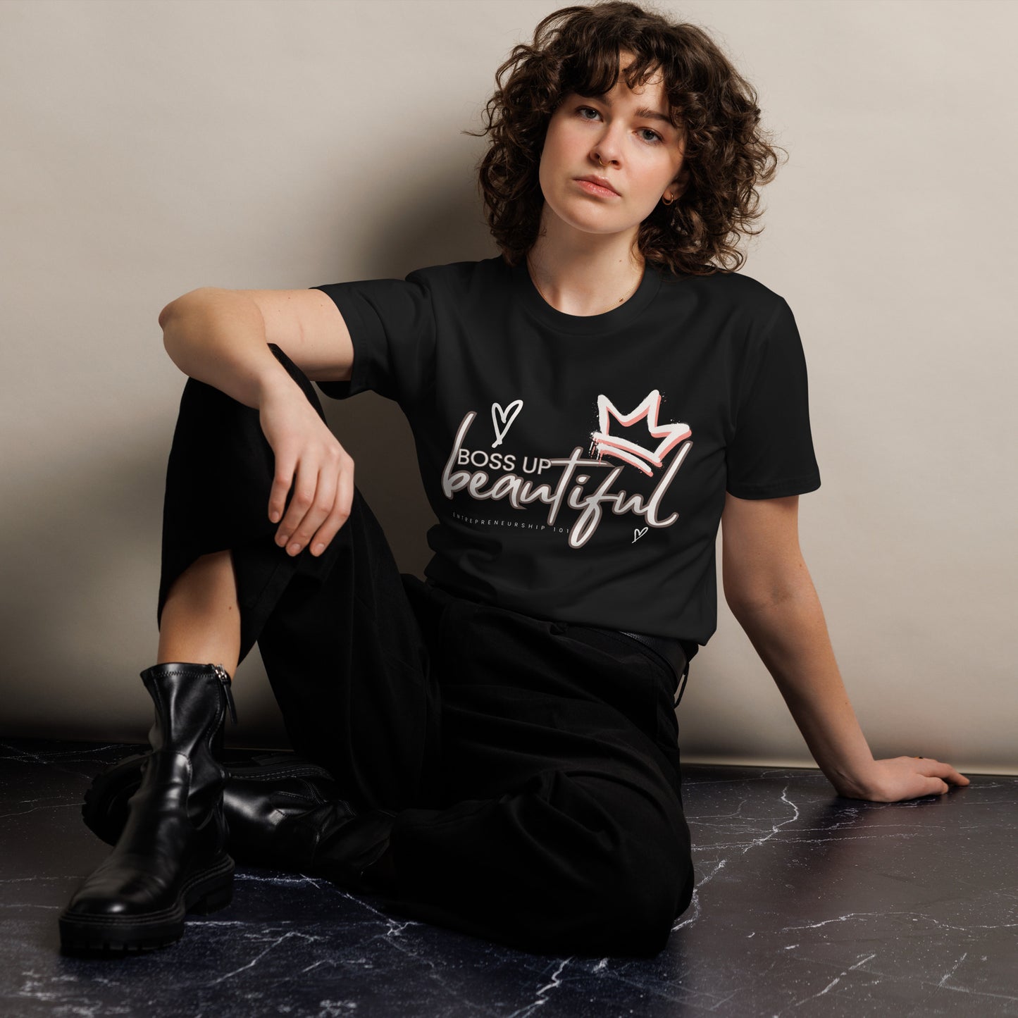 Boss Up Beautiful Unisex premium t-shirt