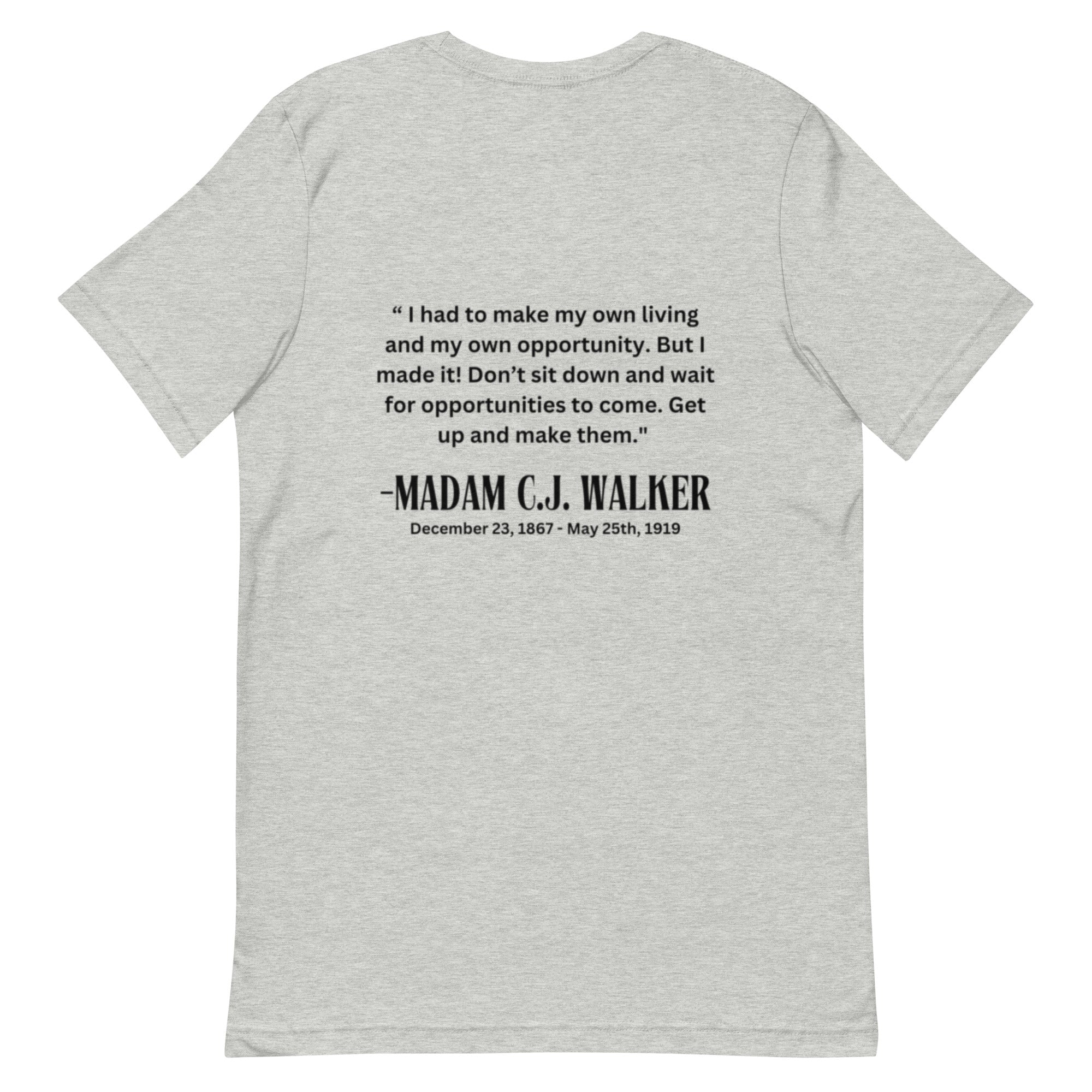 Madam CJ Walker Unisex t-shirt