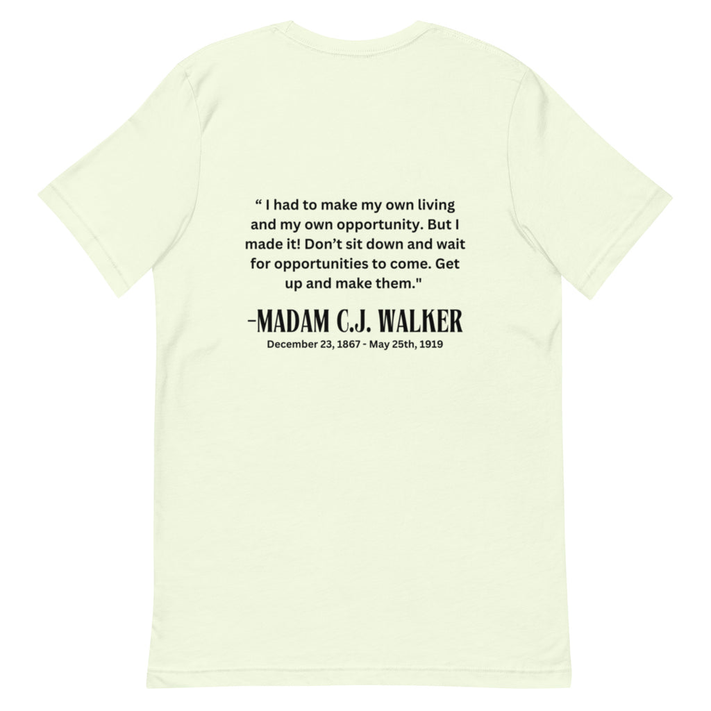 Madam CJ Walker Unisex t-shirt