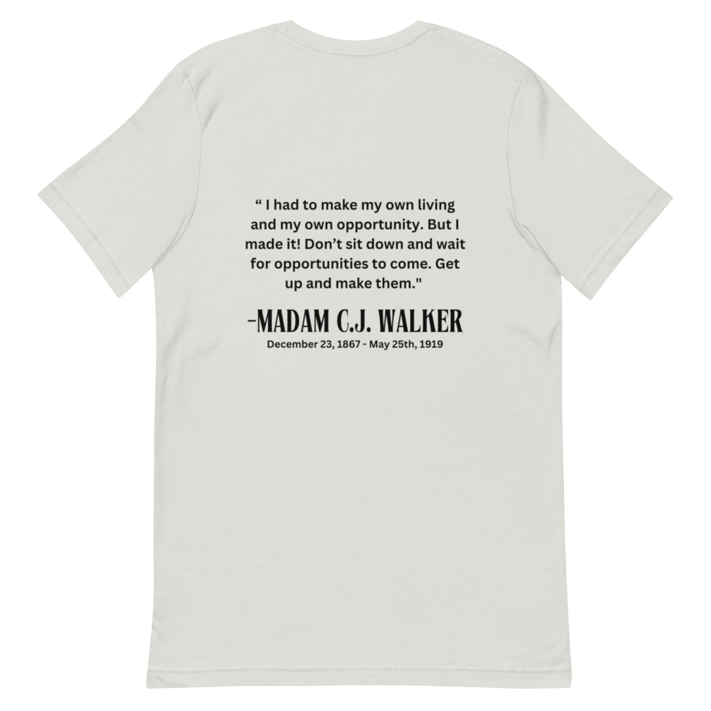 Madam CJ Walker Unisex t-shirt